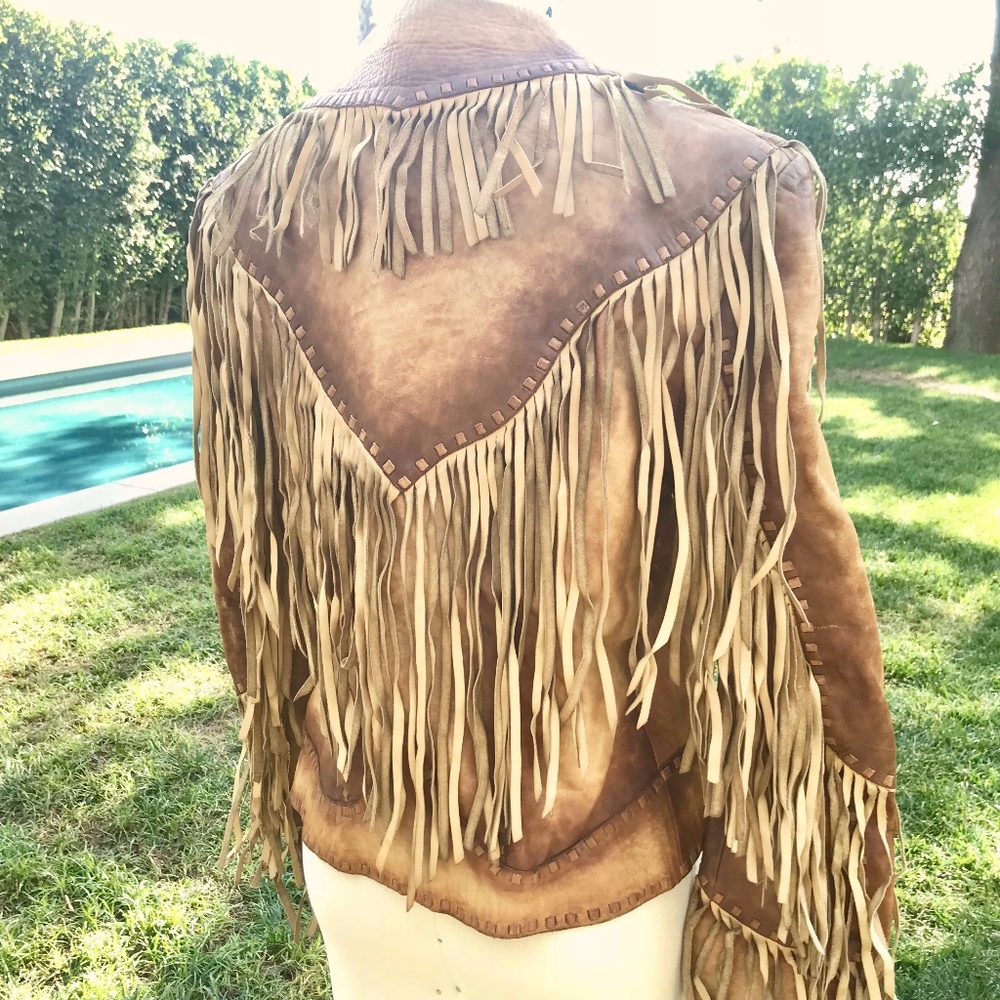 Authentic Adam & Eve Vintage 70's Leather Jacket